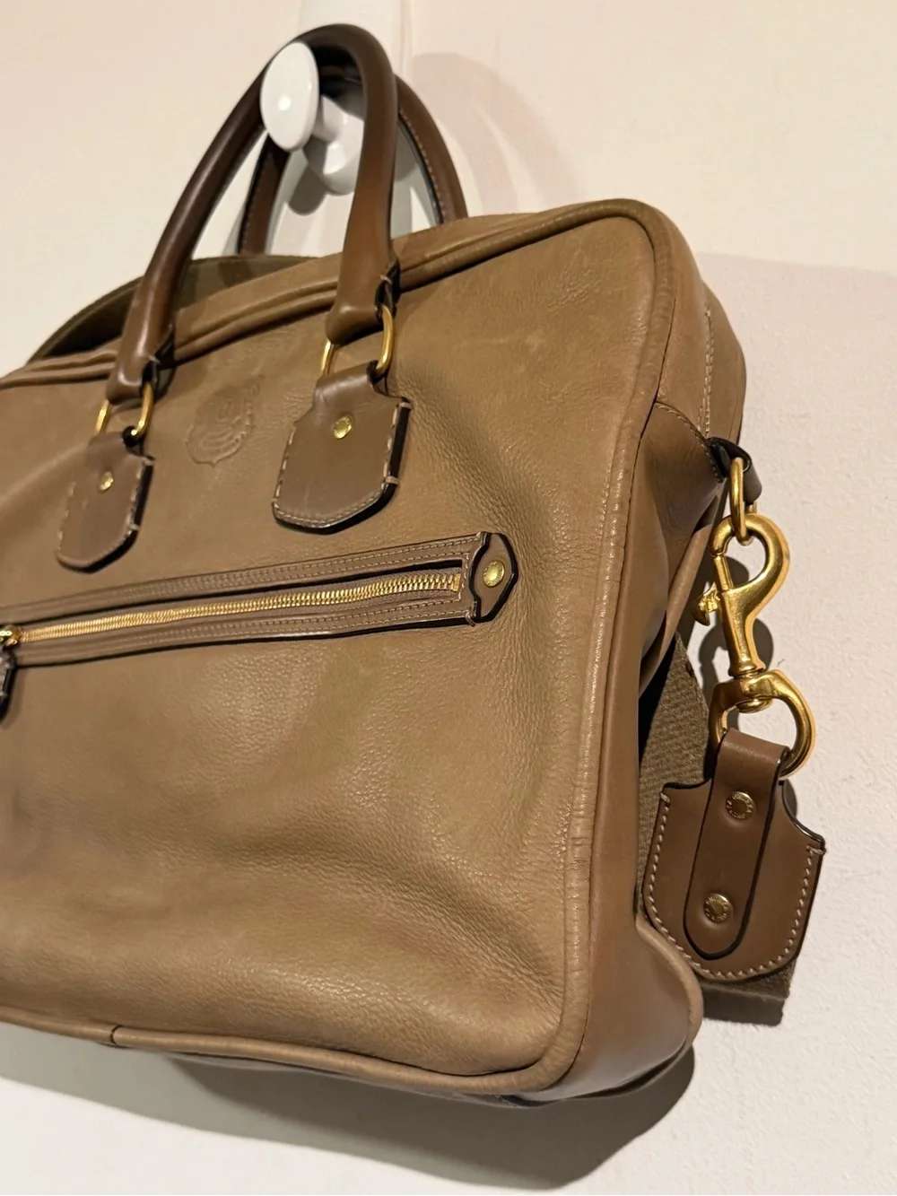 Ghurka Leather Briefcase Bag